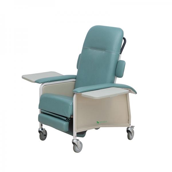 Snsek-SSY9140 PU Cover Reclining Chair With Double Beside Table