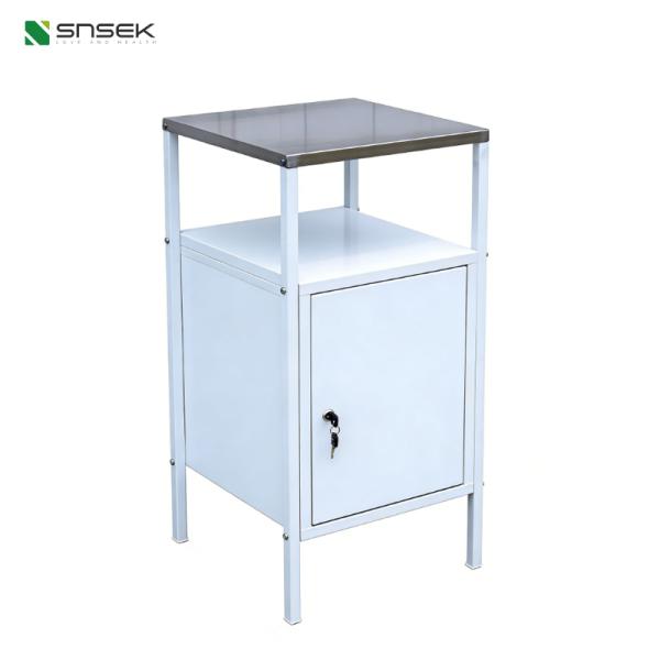 Snsek-BL100 Stainless Steel Table Board Powder Spray Material Bedside Locker