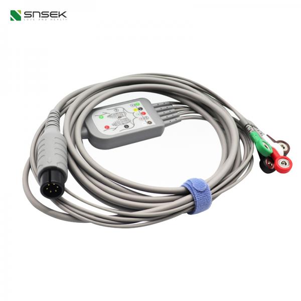 Snsek-Edan Monitor Original ECG Lead Wire Integrated 6-pin