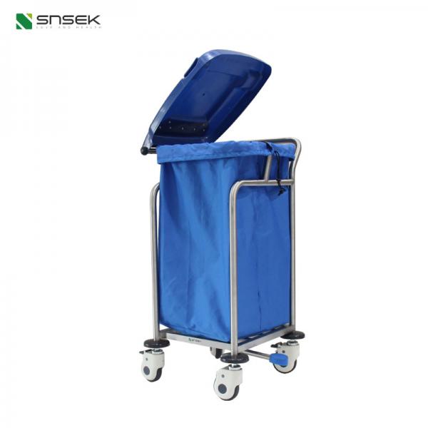 Snsek-WWC100 Stainless steel linen cart